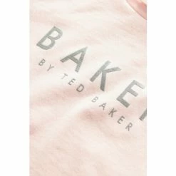 Baker By Ted Baker Pink Open Sleeve Top -Baker by Ted Baker shop unnamed file 1442
