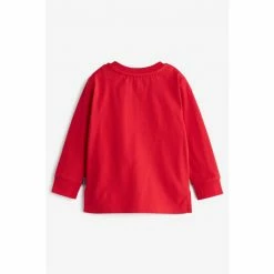 Baker By Ted Baker Red Long-Sleeved T-Shirt -Baker by Ted Baker shop unnamed file 1451