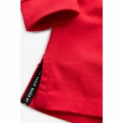 Baker By Ted Baker Red Long-Sleeved T-Shirt -Baker by Ted Baker shop unnamed file 1453