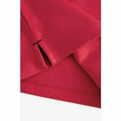 Baker By Ted Baker Red Pocket Long Sleeved T-Shirt -Baker by Ted Baker shop unnamed file 1461