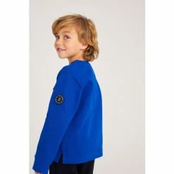 Baker By Ted Baker Blue Pocket Long Sleeve T-Shirt -Baker by Ted Baker shop unnamed file 1466