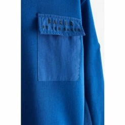 Baker By Ted Baker Blue Pocket Long Sleeve T-Shirt -Baker by Ted Baker shop unnamed file 1471