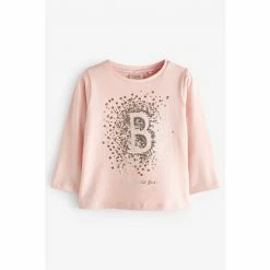 Baker By Ted Baker Pink Graphic T-Shirt -Baker by Ted Baker shop unnamed file 1477