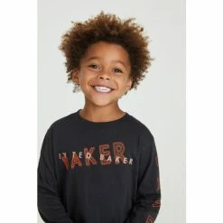 Baker By Ted Baker Black Multi Slogan T-Shirt 4 Baker By Ted Baker Black Multi Slogan T-Shirt -Baker by Ted Baker shop unnamed file 1485