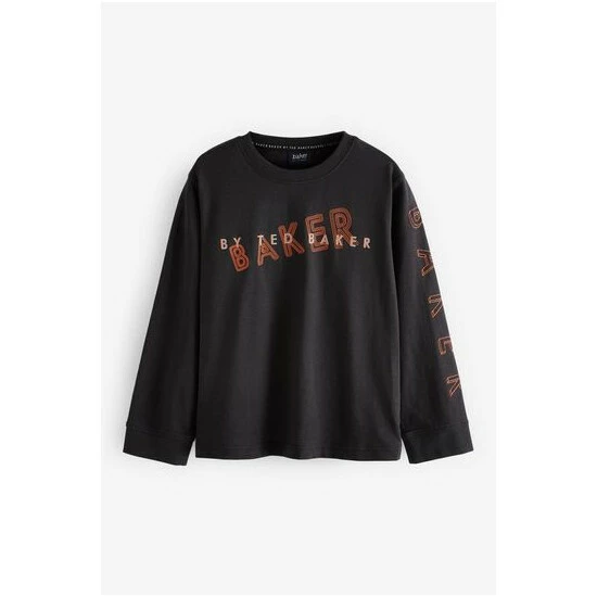 unnamed-file-1492.jpg Baker By Ted Baker Black Multi Slogan T-Shirt -Baker by Ted Baker shop unnamed file 1492