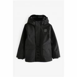 Baker By Ted Baker Black Waterproof Jacket -Baker by Ted Baker shop unnamed file 1512