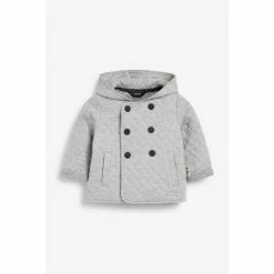 Baker By Ted Baker Grey Quilted Jacket