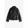 Baker By Ted Baker Black PU Biker Jacket 2 Baker By Ted Baker Black PU Biker Jacket -Baker by Ted Baker shop unnamed file 1527