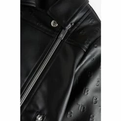 Baker By Ted Baker Black PU Biker Jacket -Baker by Ted Baker shop unnamed file 1529