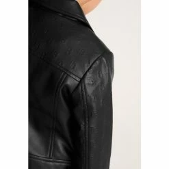 Baker By Ted Baker Black PU Biker Jacket -Baker by Ted Baker shop unnamed file 1531