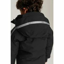 Baker By Ted Baker Black Waterproof Parka Coat -Baker by Ted Baker shop unnamed file 156