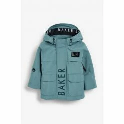 Baker By Ted Baker Green Shower Reistant Jacket -Baker by Ted Baker shop unnamed file 1575
