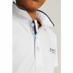 Baker By Ted Baker White Polo Shirt -Baker by Ted Baker shop unnamed file 1588
