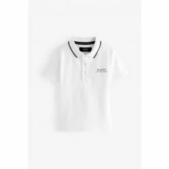 Baker By Ted Baker White Polo Shirt -Baker by Ted Baker shop unnamed file 1590