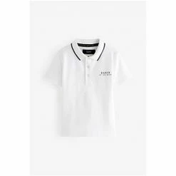 Baker By Ted Baker White Polo Shirt -Baker by Ted Baker shop unnamed file 1593