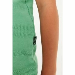Baker By Ted Baker Green Textured Polo Shirt -Baker by Ted Baker shop unnamed file 1607