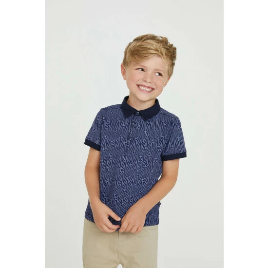 unnamed-file-1641.jpg Baker By Ted Baker Navy Blue Smart Polo Shirt -Baker by Ted Baker shop unnamed file 1641