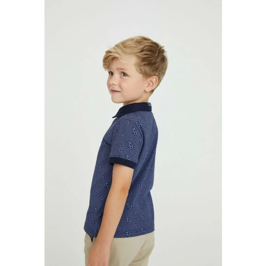 unnamed-file-1642.jpg Baker By Ted Baker Navy Blue Smart Polo Shirt -Baker by Ted Baker shop unnamed file 1642