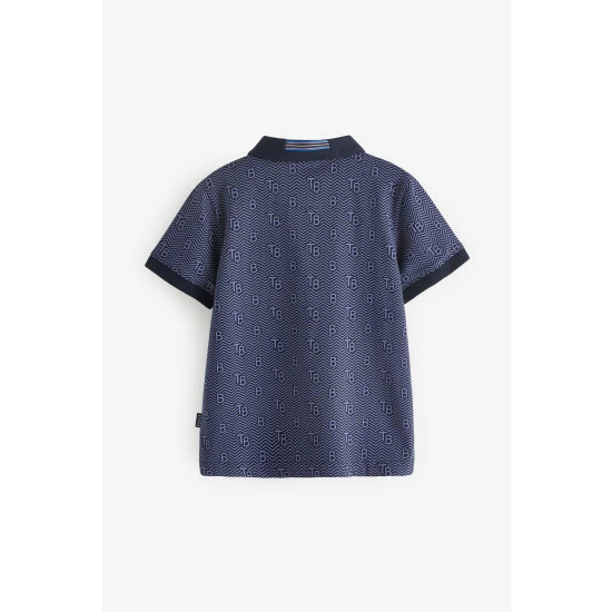 unnamed-file-1646.jpg Baker By Ted Baker Navy Blue Smart Polo Shirt -Baker by Ted Baker shop unnamed file 1646