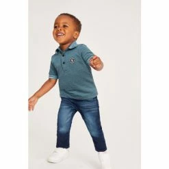 Baker By Ted Baker Blue Tip Polo Shirt