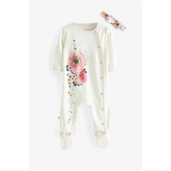unnamed-file-1678.jpg Baker By Ted Baker White Graphic Sleepsuit And Headband Set -Baker by Ted Baker shop unnamed file 1678