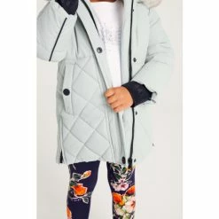 Baker By Ted Baker Mint Green Quilted Coat -Baker by Ted Baker shop unnamed file 168