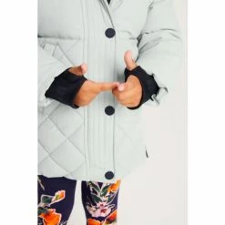 Baker By Ted Baker Mint Green Quilted Coat -Baker by Ted Baker shop unnamed file 169