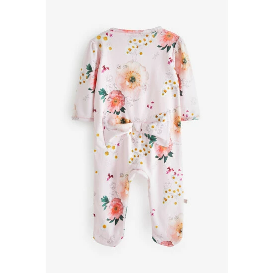 unnamed-file-1693.jpg Baker By Ted Baker Pink Floral Sleepsuit And Headband Set -Baker by Ted Baker shop unnamed file 1693
