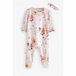 Baker By Ted Baker Pink Floral Sleepsuit And Headband Set 12 Baker By Ted Baker Pink Floral Sleepsuit And Headband Set -Baker by Ted Baker shop unnamed file 1696