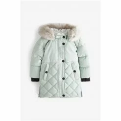 Baker By Ted Baker Mint Green Quilted Coat -Baker by Ted Baker shop unnamed file 173