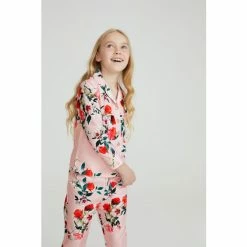 Baker By Ted Baker Pink Floral Woven Pyjamas 4 Baker By Ted Baker Pink Floral Woven Pyjamas -Baker by Ted Baker shop unnamed file 1798