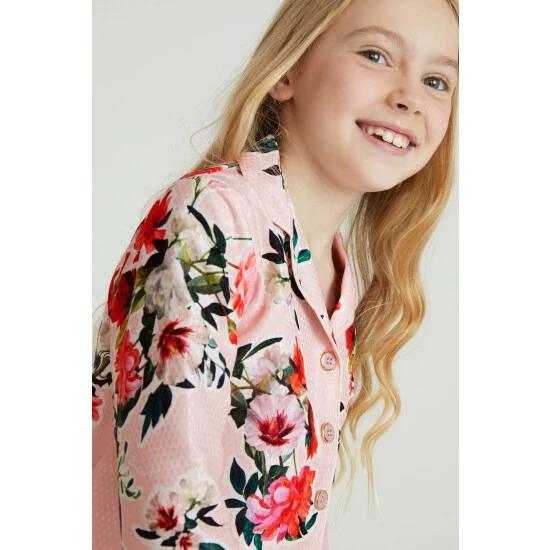 unnamed-file-1799.jpg Baker By Ted Baker Pink Floral Woven Pyjamas -Baker by Ted Baker shop unnamed file 1799