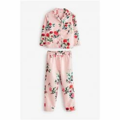 Baker By Ted Baker Pink Floral Woven Pyjamas 12 Baker By Ted Baker Pink Floral Woven Pyjamas -Baker by Ted Baker shop unnamed file 1806