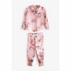 Baker By Ted Baker Pink Woven Pyjamas -Baker by Ted Baker shop unnamed file 1833