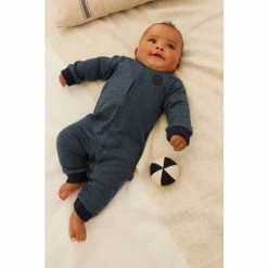 Baker By Ted Baker Navy Textured Rompersuit