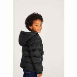 Baker By Ted Baker Black Shower Resistant Padded Coat -Baker by Ted Baker shop unnamed file 187