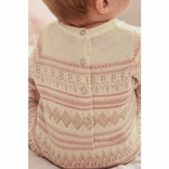 Baker By Ted Baker Cream Fairisle Pattern Romper 4 Baker By Ted Baker Cream Fairisle Pattern Romper -Baker by Ted Baker shop unnamed file 1872