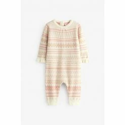 Baker By Ted Baker Cream Fairisle Pattern Romper 8 Baker By Ted Baker Cream Fairisle Pattern Romper -Baker by Ted Baker shop unnamed file 1876