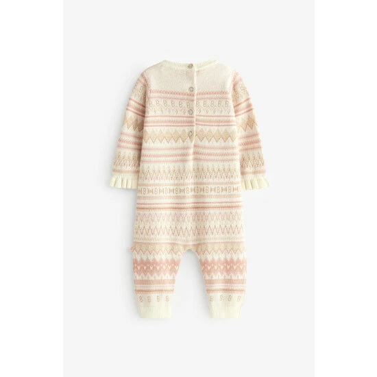 unnamed-file-1877.jpg Baker By Ted Baker Cream Fairisle Pattern Romper -Baker by Ted Baker shop unnamed file 1877