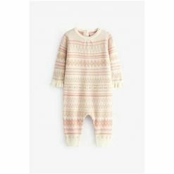 Baker By Ted Baker Cream Fairisle Pattern Romper 12 Baker By Ted Baker Cream Fairisle Pattern Romper -Baker by Ted Baker shop unnamed file 1880