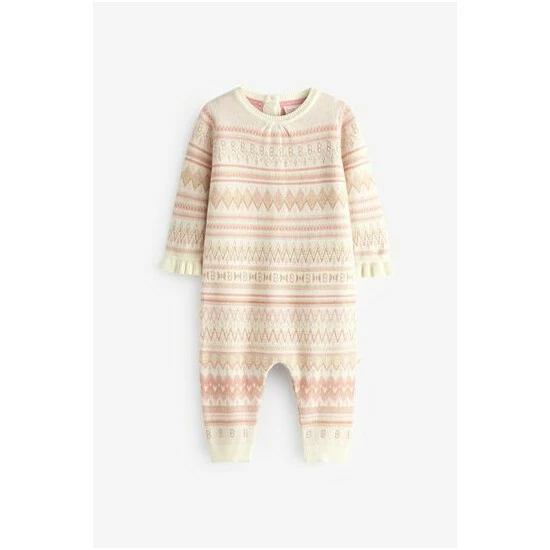 unnamed-file-1880.jpg Baker By Ted Baker Cream Fairisle Pattern Romper -Baker by Ted Baker shop unnamed file 1880