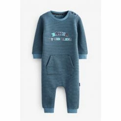 Baker By Ted Baker Navy Ottoman Romper