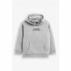 Baker By Ted Baker Overhead Hoodie Stone -Baker by Ted Baker shop unnamed file 1901