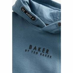 Baker By Ted Baker Overhead Hoodie Green -Baker by Ted Baker shop unnamed file 1918
