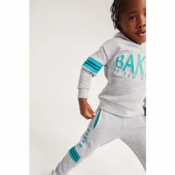 Baker By Ted Baker Grey Baker Hoodie -Baker by Ted Baker shop unnamed file 1927