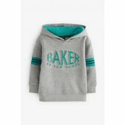 Baker By Ted Baker Grey Baker Hoodie -Baker by Ted Baker shop unnamed file 1929
