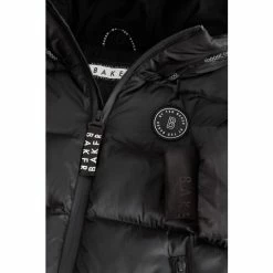 Baker By Ted Baker Black Shower Resistant Padded Coat -Baker by Ted Baker shop unnamed file 193