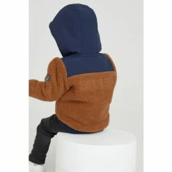 Baker By Ted Baker Navy Borg Overhead Hoodie -Baker by Ted Baker shop unnamed file 1942