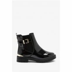 Baker By Ted Baker Black Buckle Chelsea Boots -Baker by Ted Baker shop unnamed file 1950