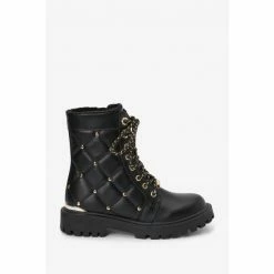 Baker By Ted Baker Quilted Stud Boots Neutral